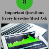 Important Questions Every Investor Must Ask
