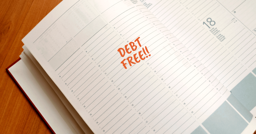 Debt free