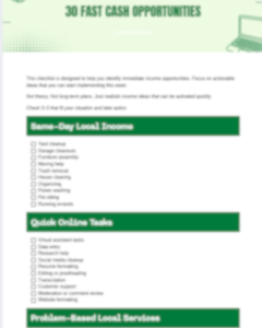 30 fast cash opps.1