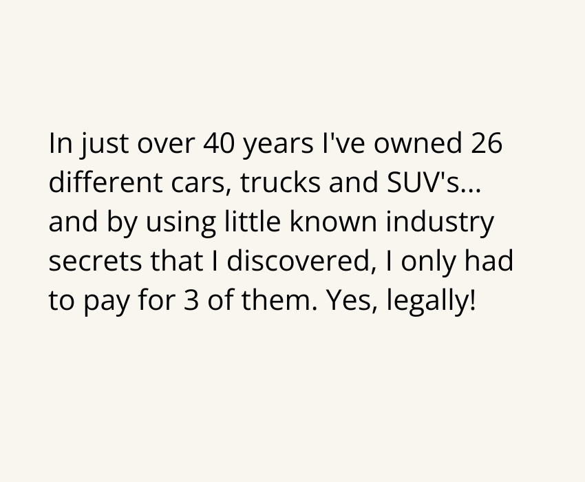 Vehicle ownership history